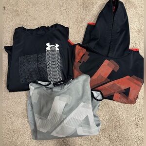 Boys Under Armour sweatshirts. Size L